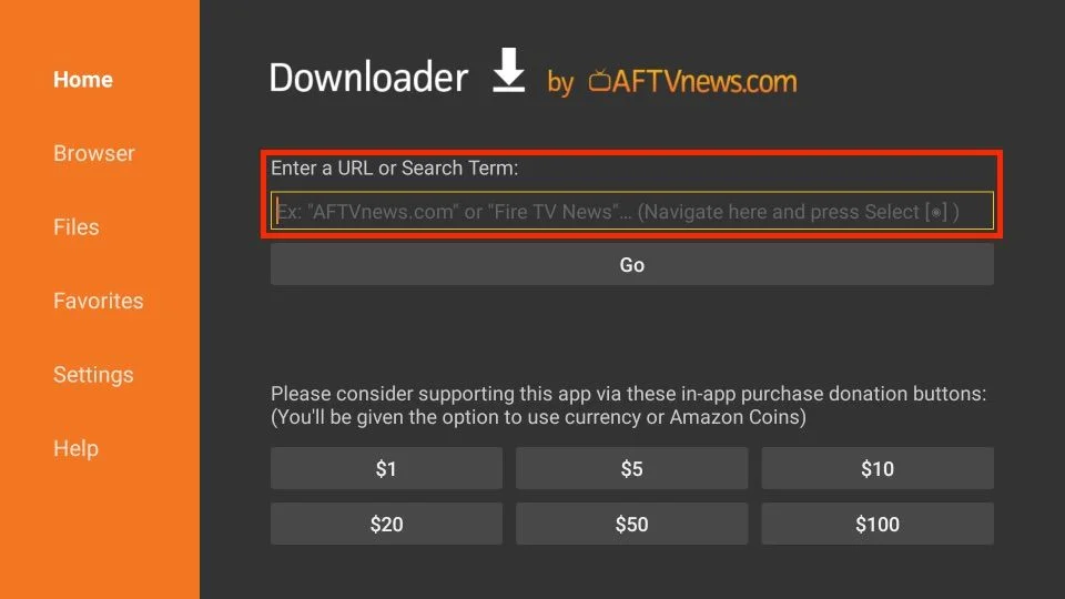 Paso 3: Instalar TiviMate usando Downloader