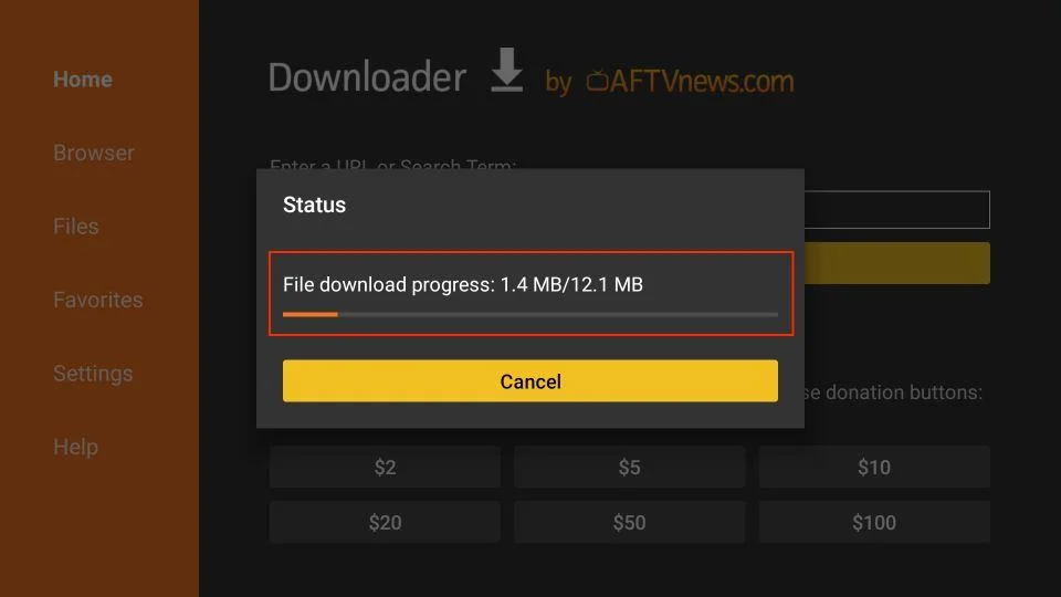 Paso 3: Instalar TiviMate usando Downloader