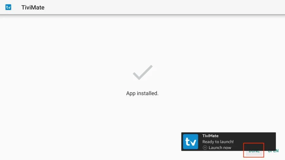 Paso 3: Instalar TiviMate usando Downloader