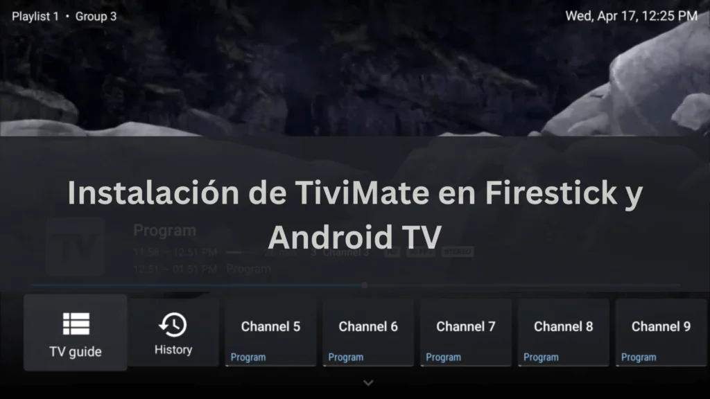 Instalar TiviMate en Android TV