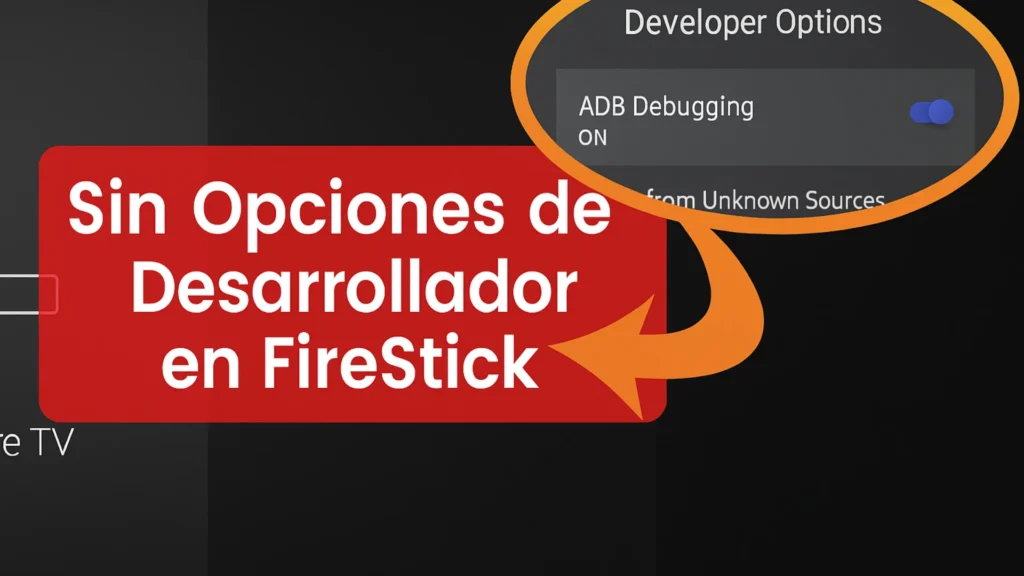 Habilitar opciones desarrollador FireStick