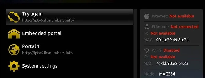 MAG Box IPTV streaming sin cortes