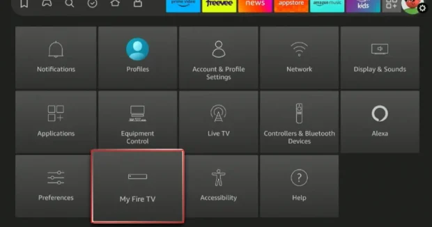 Habilitar opciones desarrollador FireStick