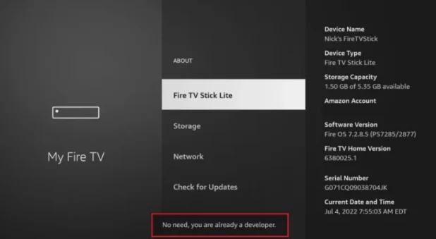 Tvrapido IPTV en FireStick