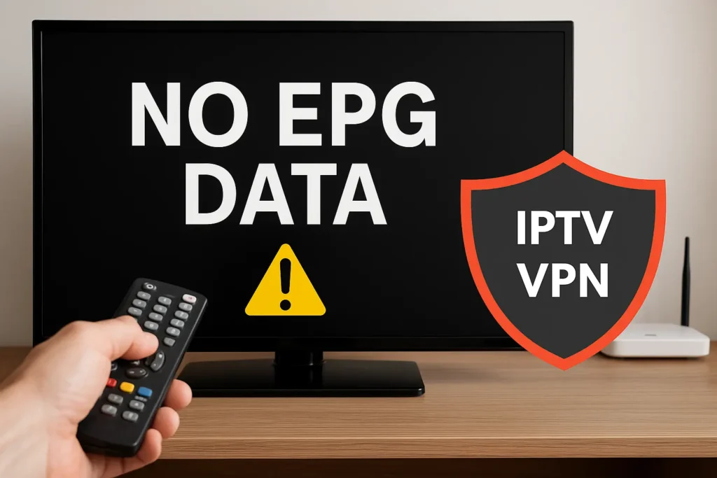 EPG no funciona en IPTV