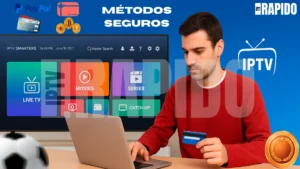 Opciones seguras de pago para contratar IPTV Premium en España con tarjeta o PayPal
