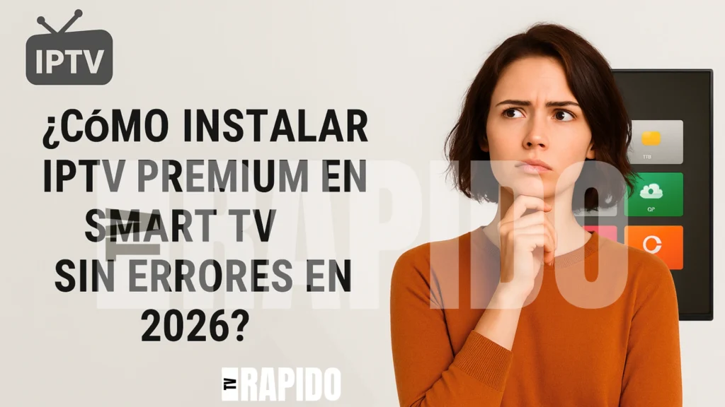 ¿Cómo Instalar IPTV Premium en Smart TV sin Errores en 2026?