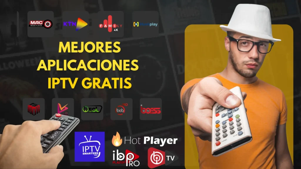 Mejores Aplicaciones IPTV Gratis para España