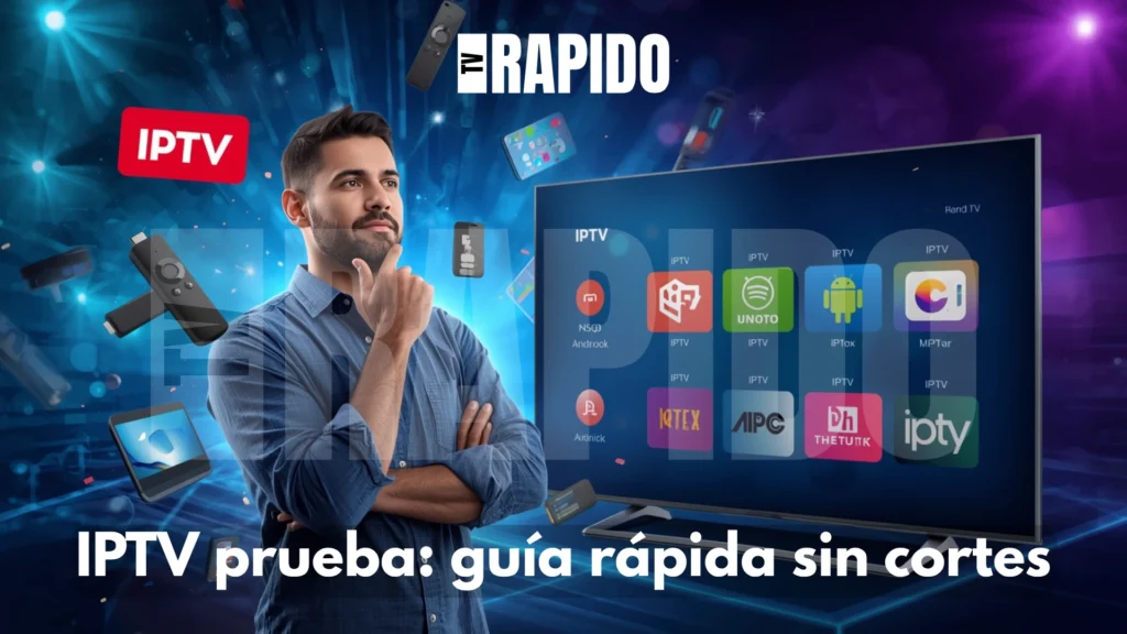 Cómo usar iptv prueba en tu Smart TV, Firestick y Android sin cortes