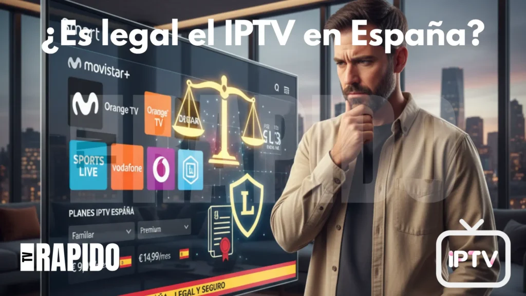 ¿Es legal comprar IPTV en España actualmente?